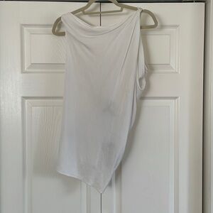 BCBGMAXAZRIA Backless Top with Chain
